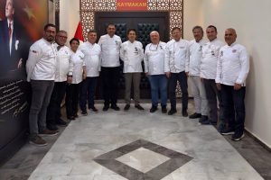Şef Mavi Fethiye Aşçılar Derneği’nden Kaymakam Dilekli’ye Ziyaret
